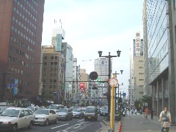 鯉城通りの景観
