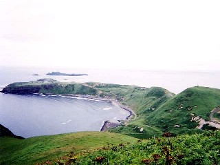 礼文島・スコトン岬とトド島