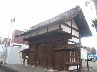吉井藩陣屋の表門