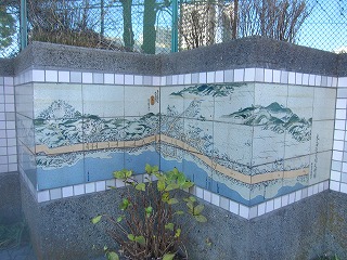 旧神奈川宿の絵図