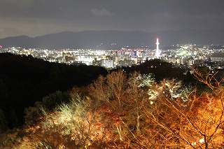 京都市街地夜景