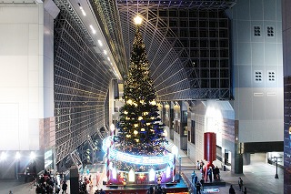 京都駅・クリスマスツリー