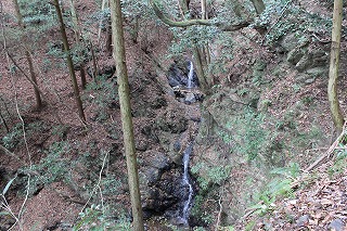 金蔵寺付近の滝