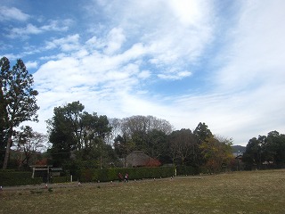 落柿舎付近の風景