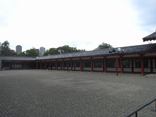 四天王寺・中心伽藍の回廊