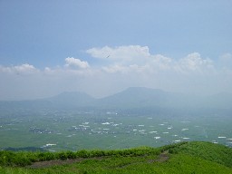 大観峰から眺める阿蘇谷