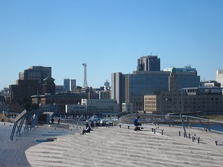 横浜港大さん橋からの風景
