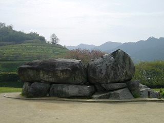 石舞台古墳の風景