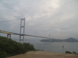 来島海峡大橋の風景