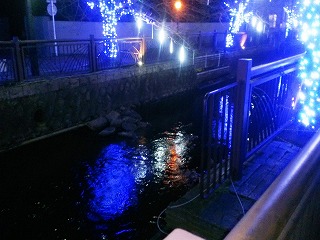 八瀬川イルミネーション