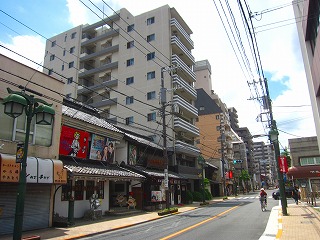 青梅の街並み