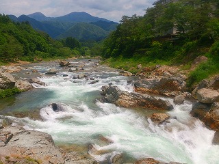 大滝河川遊歩道