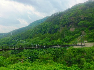 鬼怒楯岩大吊橋