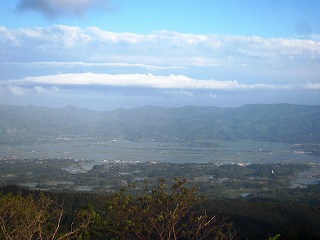 国仲平野俯瞰