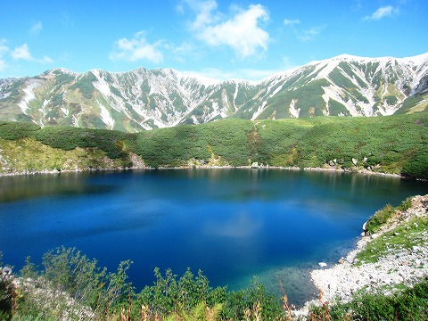 室堂：みくりが池と立山