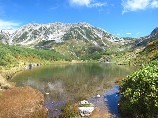 みどりが池と立山