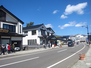 松前市街地