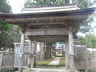 龍雲院三門