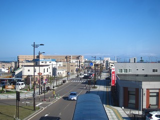 木古内駅前