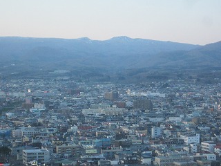 函館市街地北方