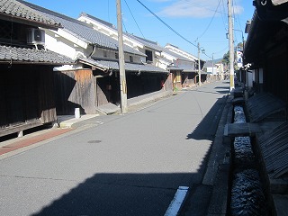 宇陀松山の街並み