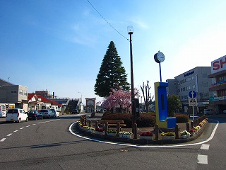 矢板駅前