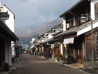 脇町の町並み