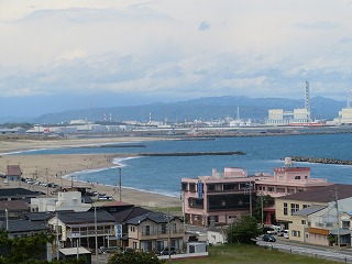 阿字ヶ浦海岸遠景
