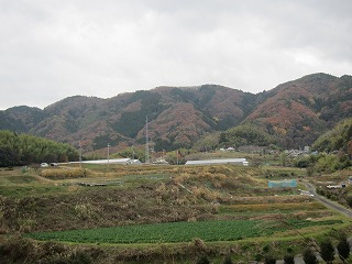 小塩山周辺の山並み