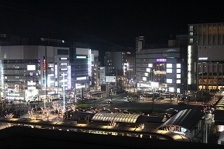 京都駅前の景観
