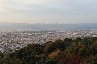 京都盆地俯瞰