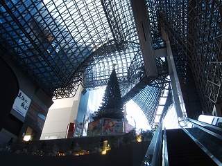 京都駅構内のツリー