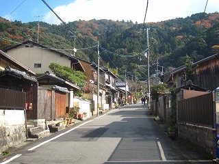 東山を望む