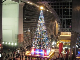 京都駅構内のツリー