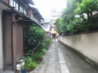 京都らしい路地
