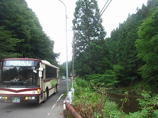大悲山口バス停