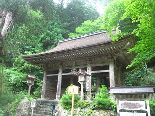 峰定寺・仁王門