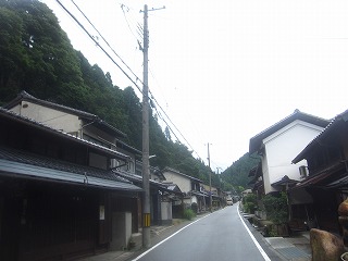 鞍馬の町並み