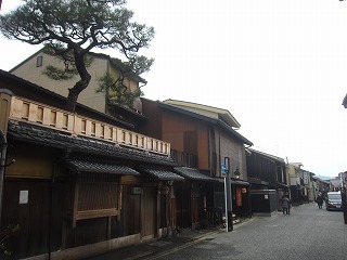 上七軒の町並み