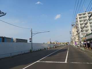 北六番丁、旧農学部前