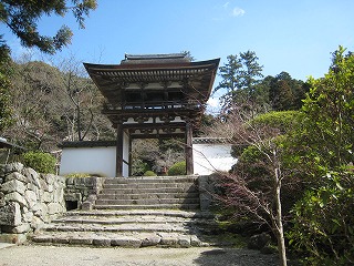 長岳寺楼門