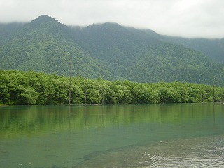 上高地の風景
