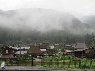 美山かやぶきの里の風景