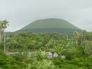 鬼岳の風景