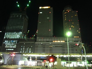 JRセントラルタワーズの夜景