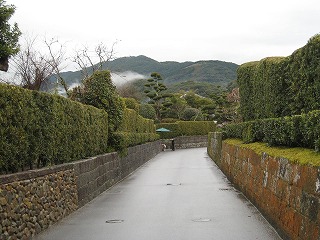 知覧・武家屋敷地区の風景