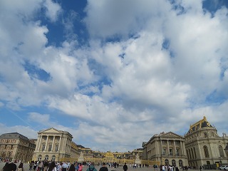 フランス・ヴェルサイユ宮殿の風景