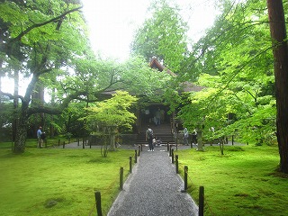 大原の里、三千院・往生極楽院の風景