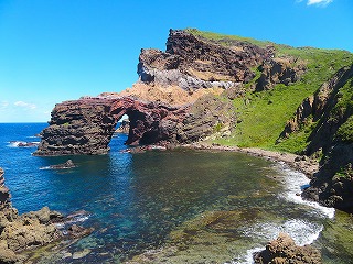 隠岐・西ノ島、国賀海岸の風景