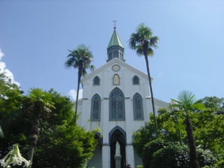 長崎・大浦天主堂の風景